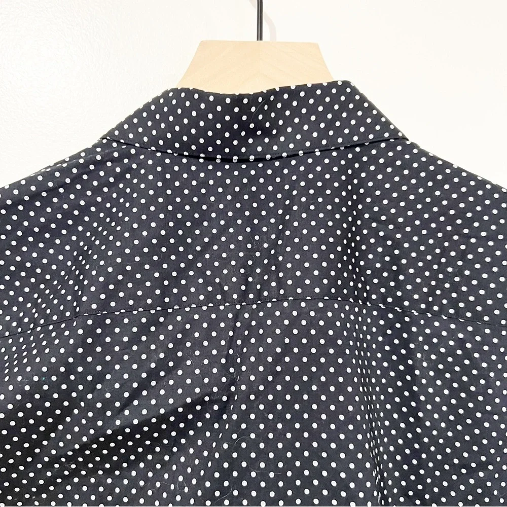 NWT Theory Irving Witan Slim Fit Short Sleeve Button Down Men’s Shirt Size Large - Picture 8 of 12